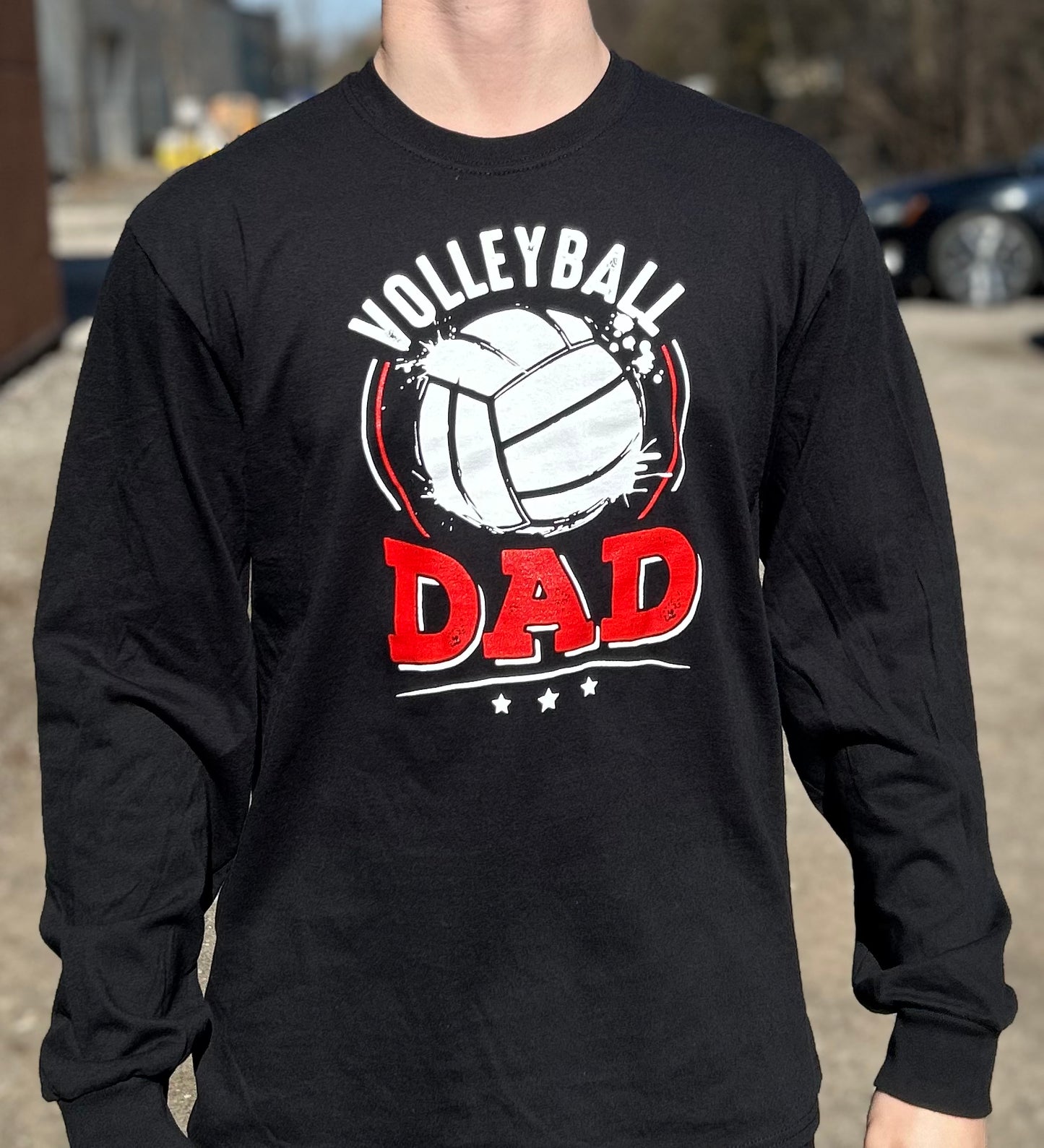 Volleyball Dad Long Sleeve